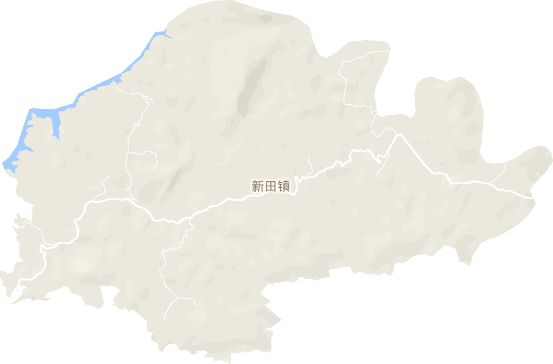 新田镇电子地图