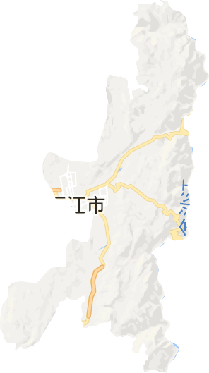 古城区电子地图