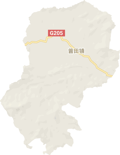 曾田镇电子地图