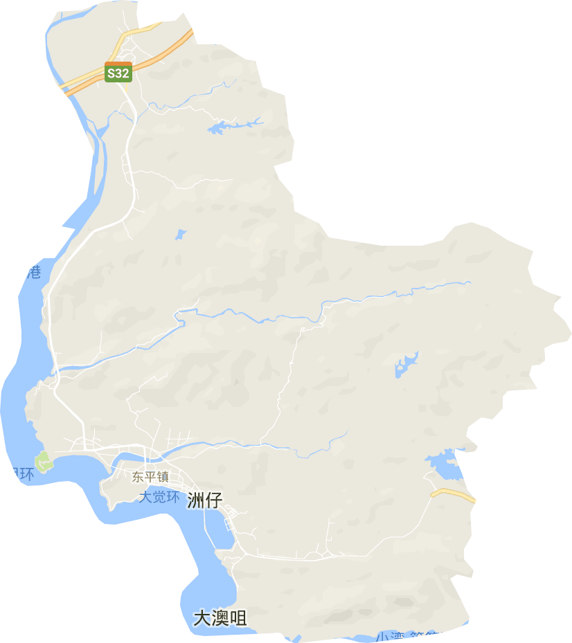 东平镇电子地图