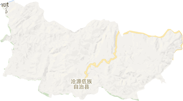 沧源佤族自治县电子地图