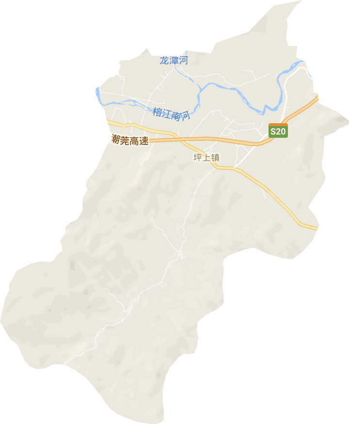 坪上镇电子地图