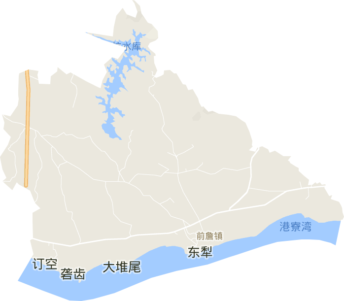 前詹镇电子地图