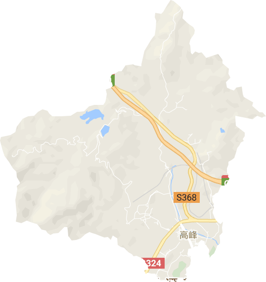 高峰街道电子地图