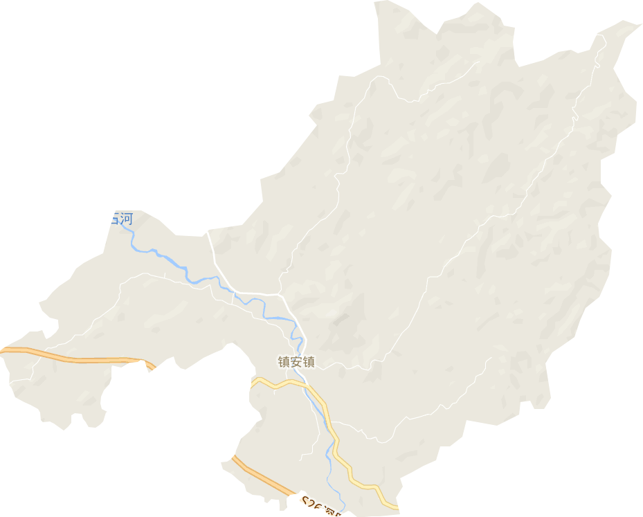 镇安镇电子地图