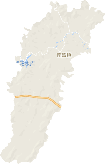 南盛镇电子地图