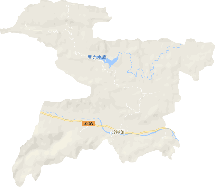 分界镇电子地图