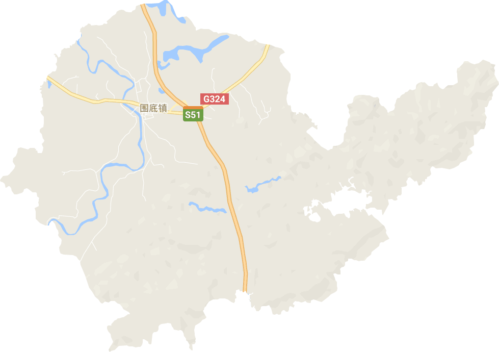 围底镇电子地图