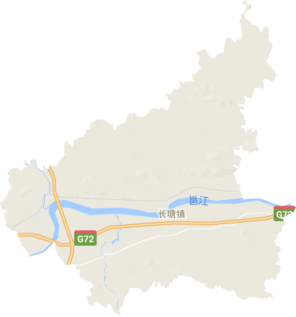 长塘镇电子地图