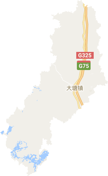 大塘镇电子地图