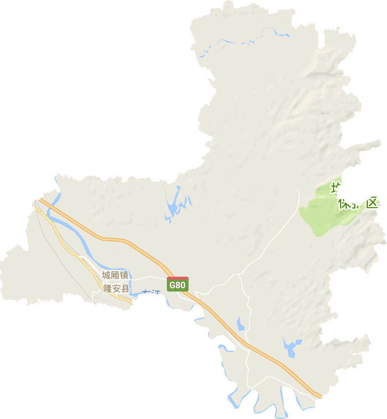城厢镇电子地图