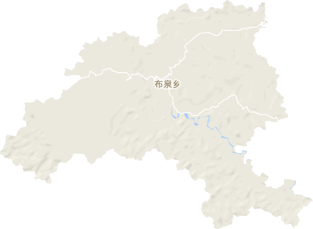布泉乡电子地图