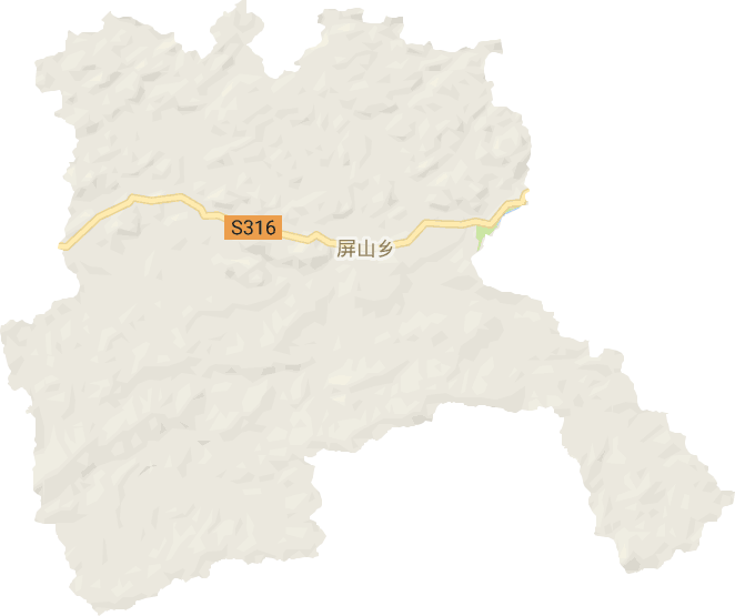 屏山乡电子地图