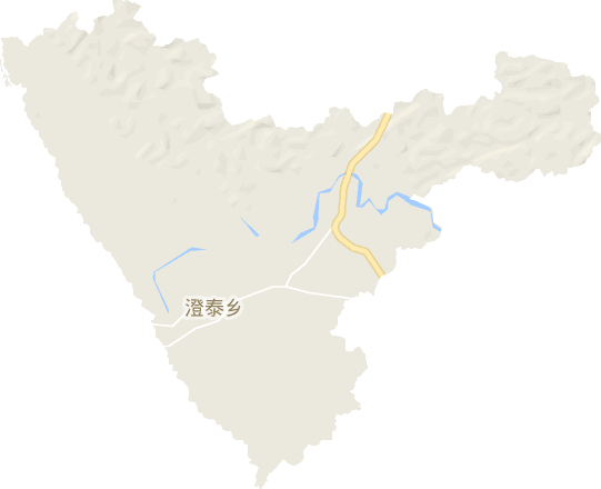 澄泰乡电子地图