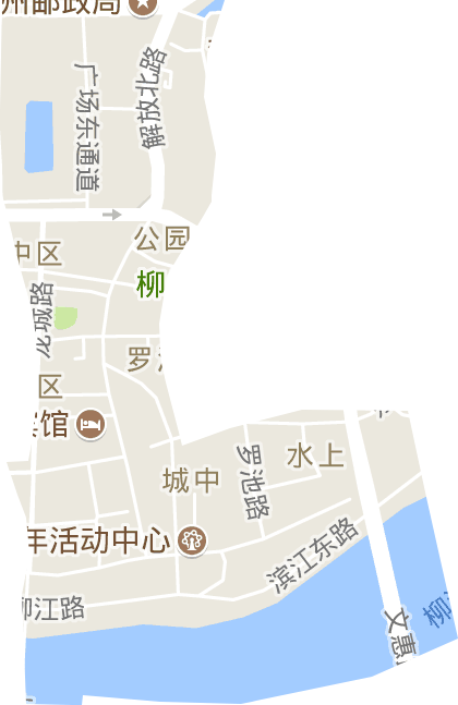 城中街道电子地图