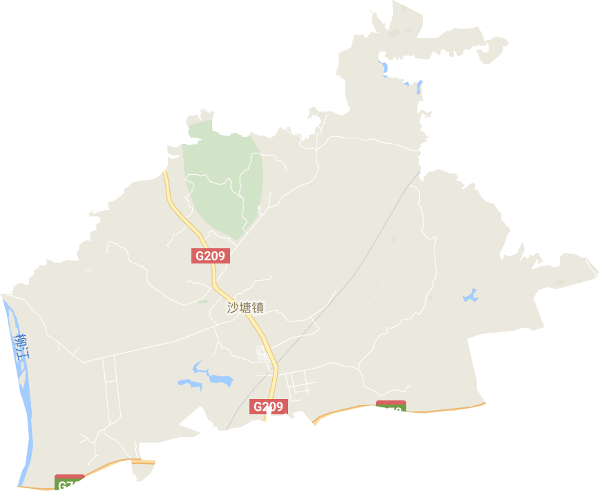 沙塘镇电子地图