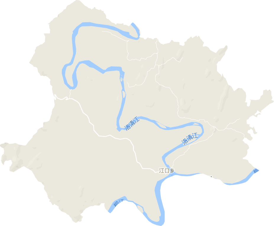 江口乡电子地图