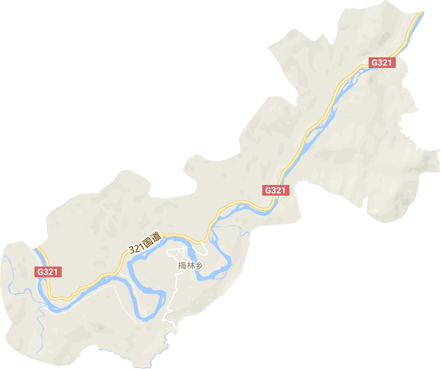梅林乡电子地图