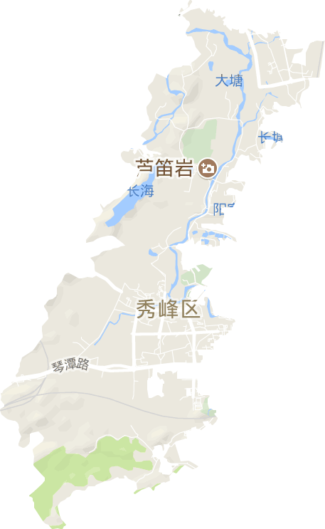 甲山街道电子地图