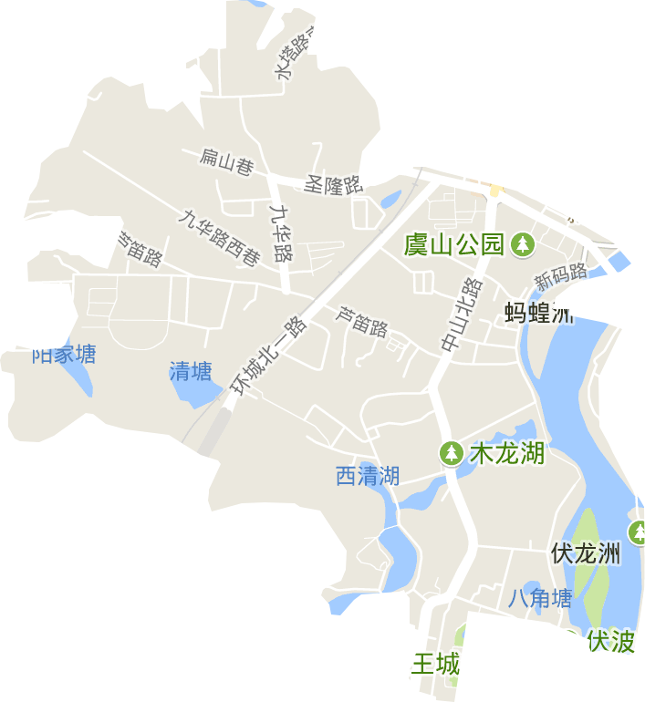 叠彩街道电子地图