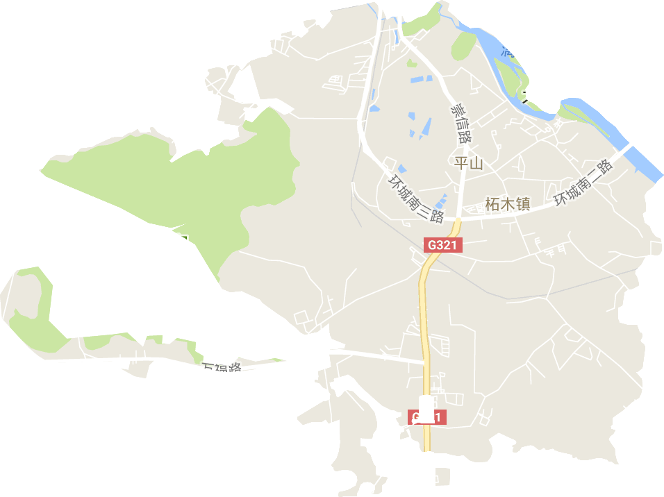 平山街道电子地图