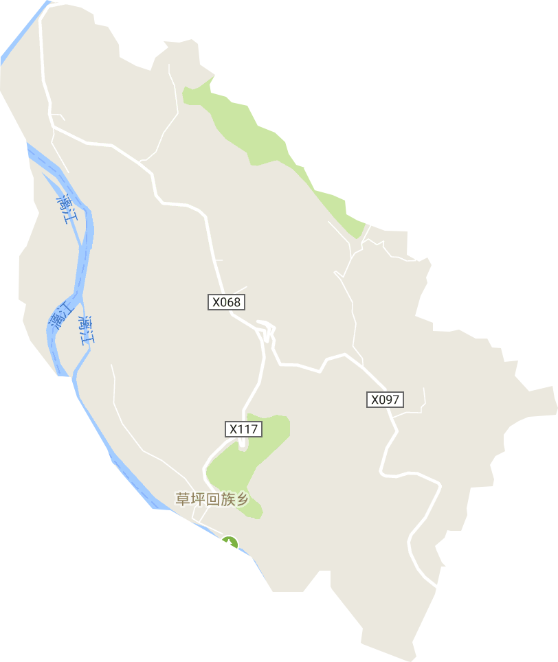 草坪回族乡电子地图