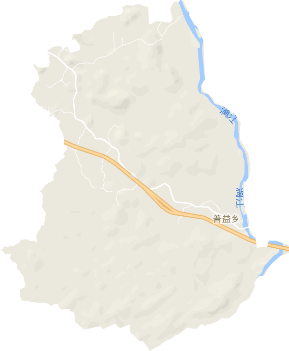 普益乡电子地图
