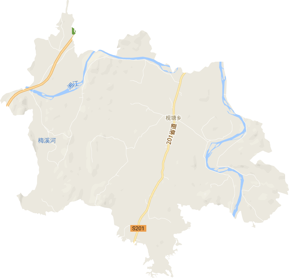 枧塘乡电子地图