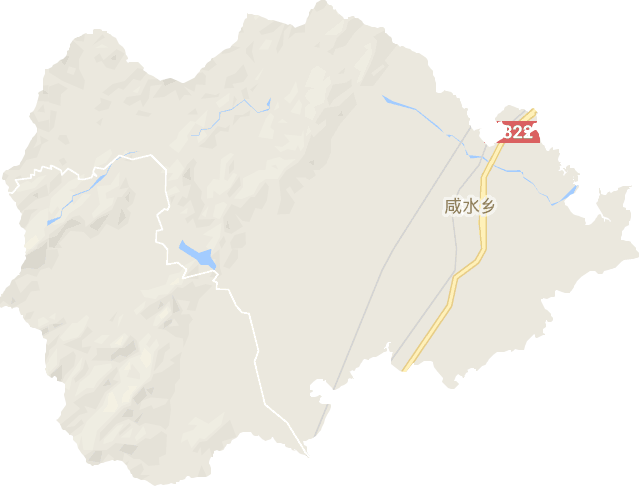咸水乡电子地图