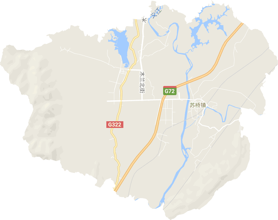 苏桥镇电子地图