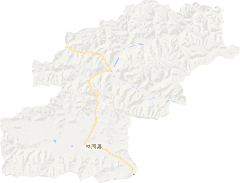 林周县电子地图