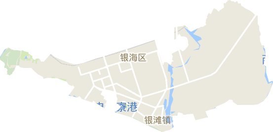 银滩镇电子地图