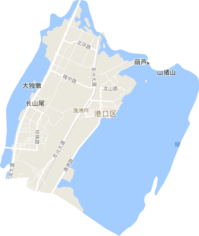 渔州坪街道电子地图