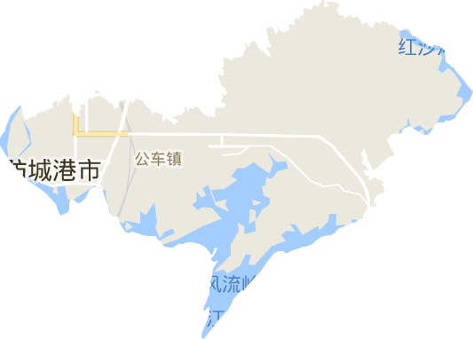 公车镇电子地图