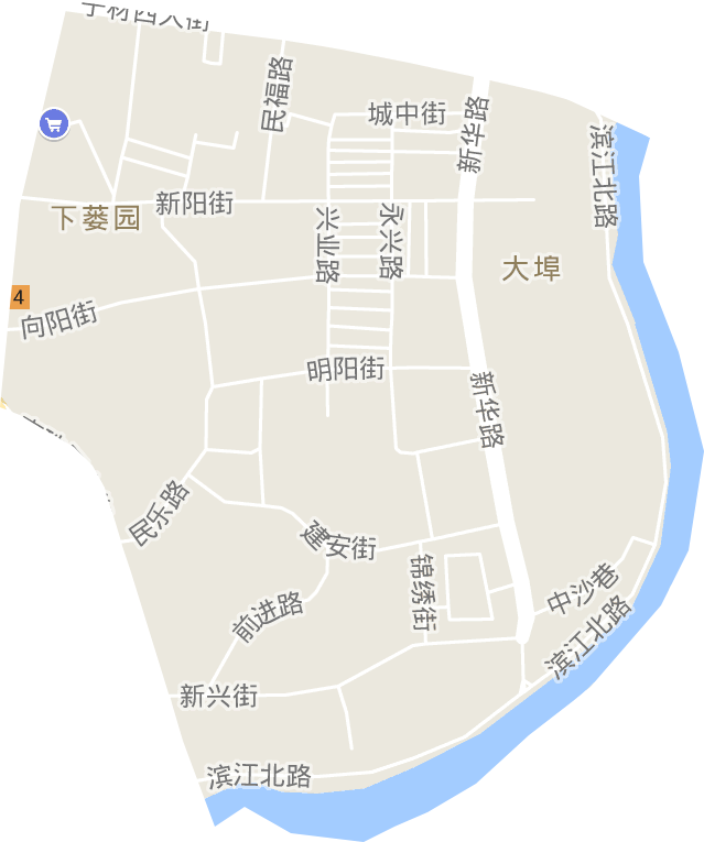 向阳街道电子地图