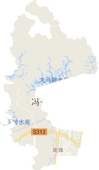 南珠街道电子地图