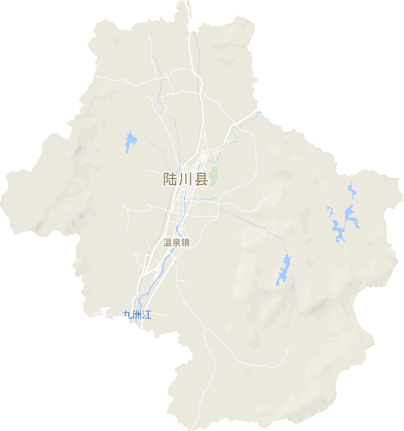 温泉镇电子地图