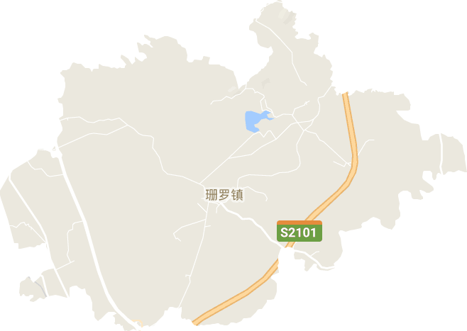 珊罗镇电子地图