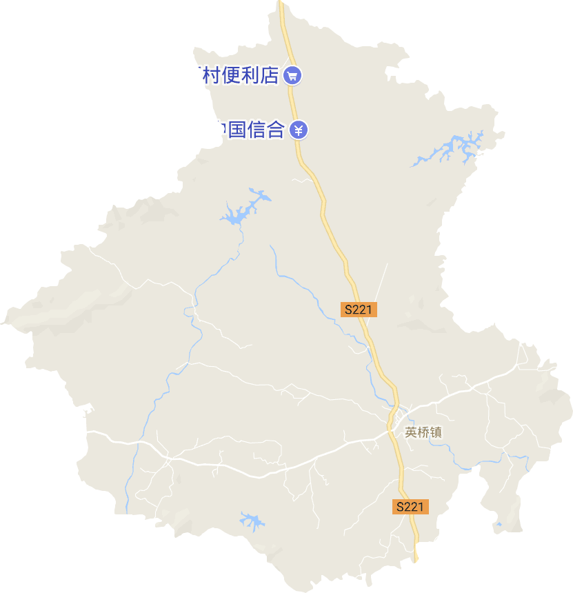 英桥镇电子地图