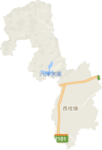 西垠镇电子地图