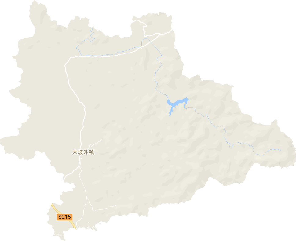 大坡外镇电子地图