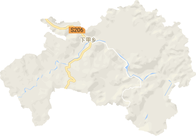 下甲乡电子地图