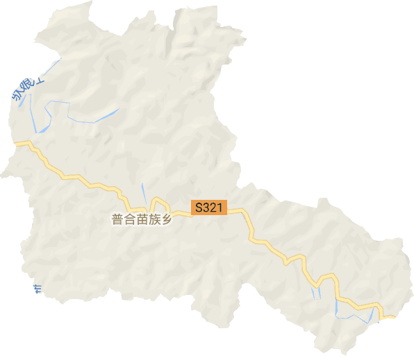 普合苗族乡电子地图