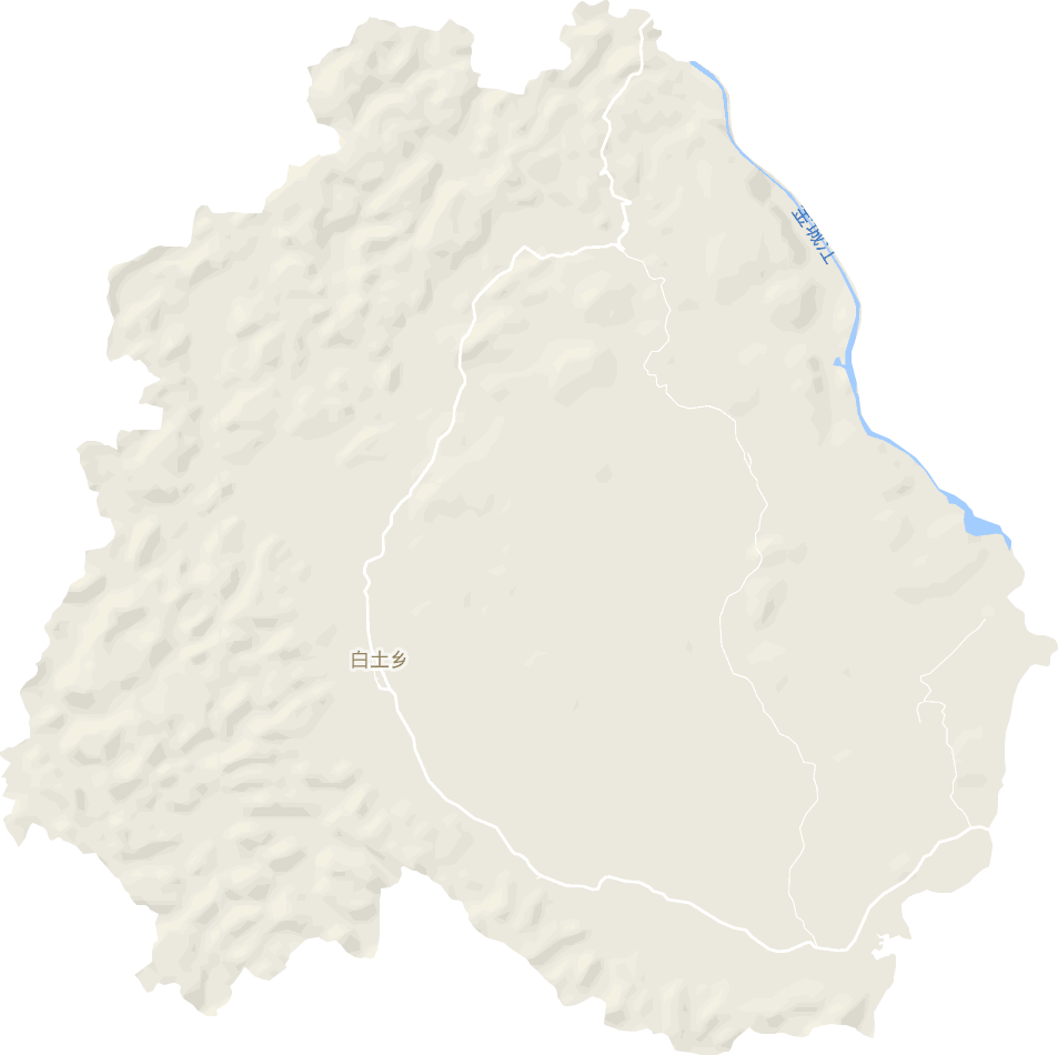 白土乡电子地图