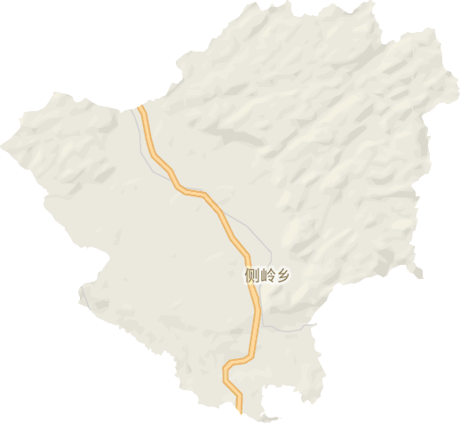 侧岭乡电子地图