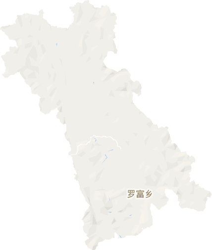 罗富乡电子地图