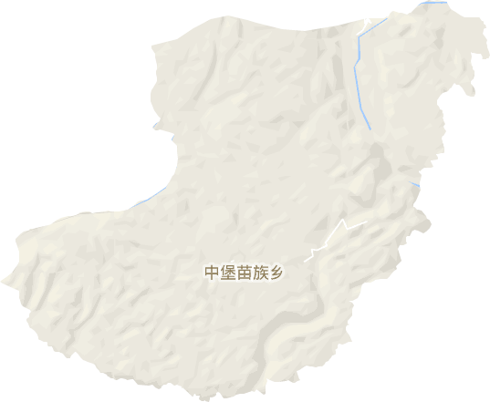 中堡苗族乡电子地图