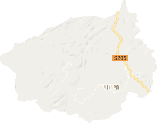 川山镇电子地图