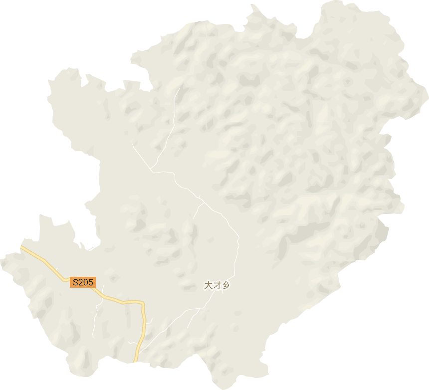 大才乡电子地图