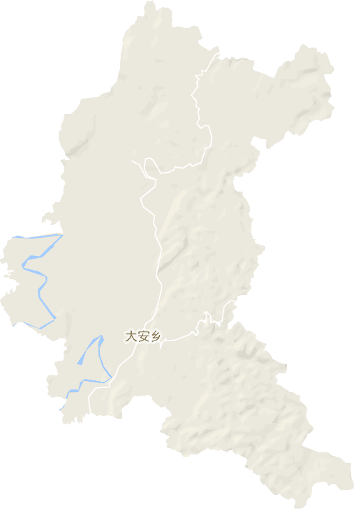 大安乡电子地图